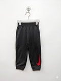 Nike Unisex Boys Girls Black Dri-FIT Big Swoosh Jogger Pants - Size 24M Estimated Age 1.5-2 Years AB1