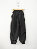Unbranded Unisex Black Triple-Stripe "NUTRENT" Athletic Track Pants - Size 150 Estimated Age 10-12 Years AB1