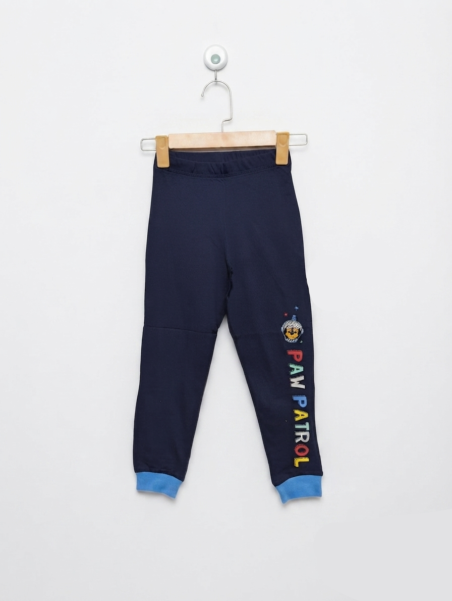 George Boys Navy Blue "Paw Patrol" Character Jogger Pants - Size 5-6 Years (Estimated Age 5-6 Years) AB2