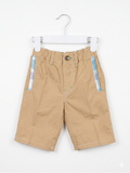 Baby Gap toddler clothes, kids khaki shorts, 2T boys shorts, varsity style toddler shorts, pre-loved Gap kids, tiny thrift store quality apparel.