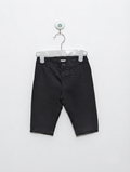 H&M Baby Boys Charcoal Pinstripe Casual Trousers - Size Estimated Age 4 to 6 Months AB2