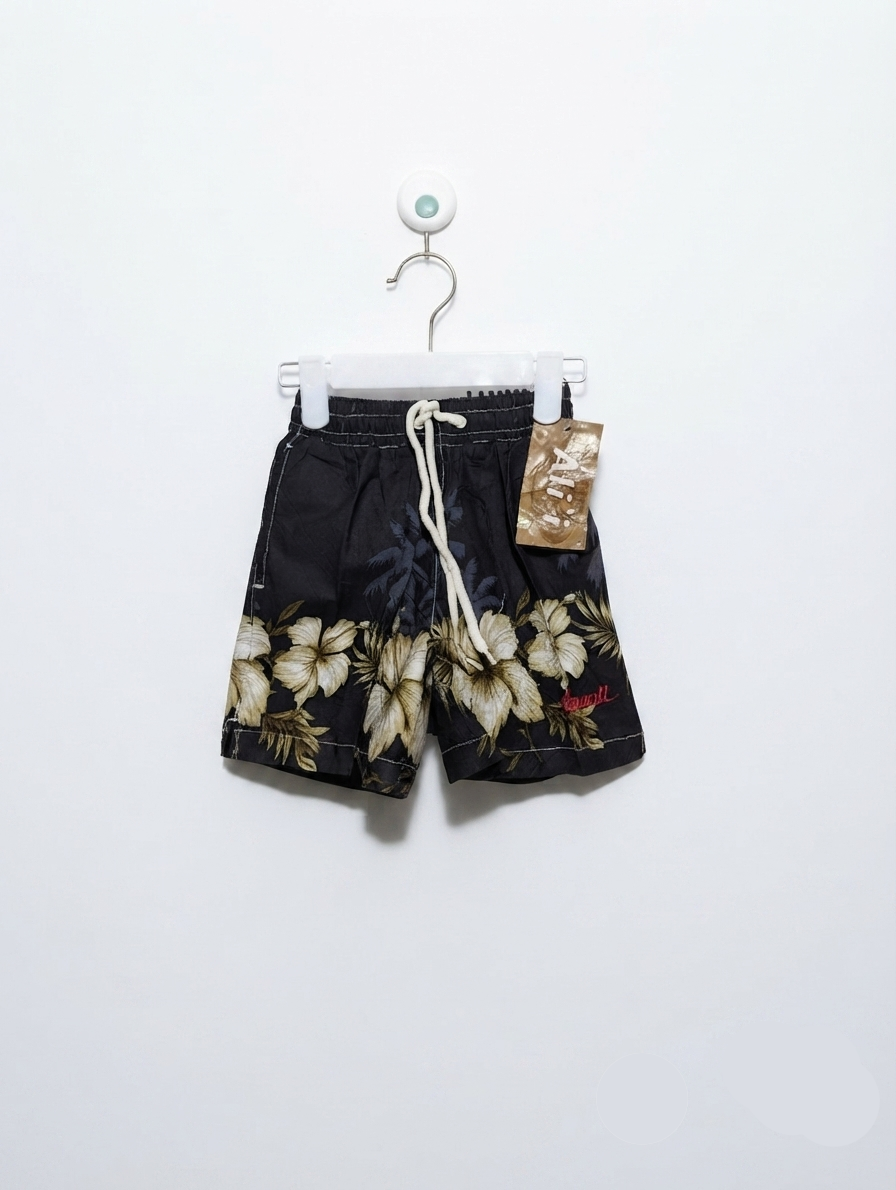 Boys Dark Grey "Active Explorer" Print Casual Shorts - Size Estimated Age 2 Years AB2