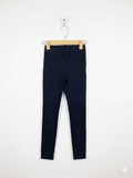 H&M Girls Solid Black High-Stretch Denim Jeggings - Size Estimated Age 10 Years AB1