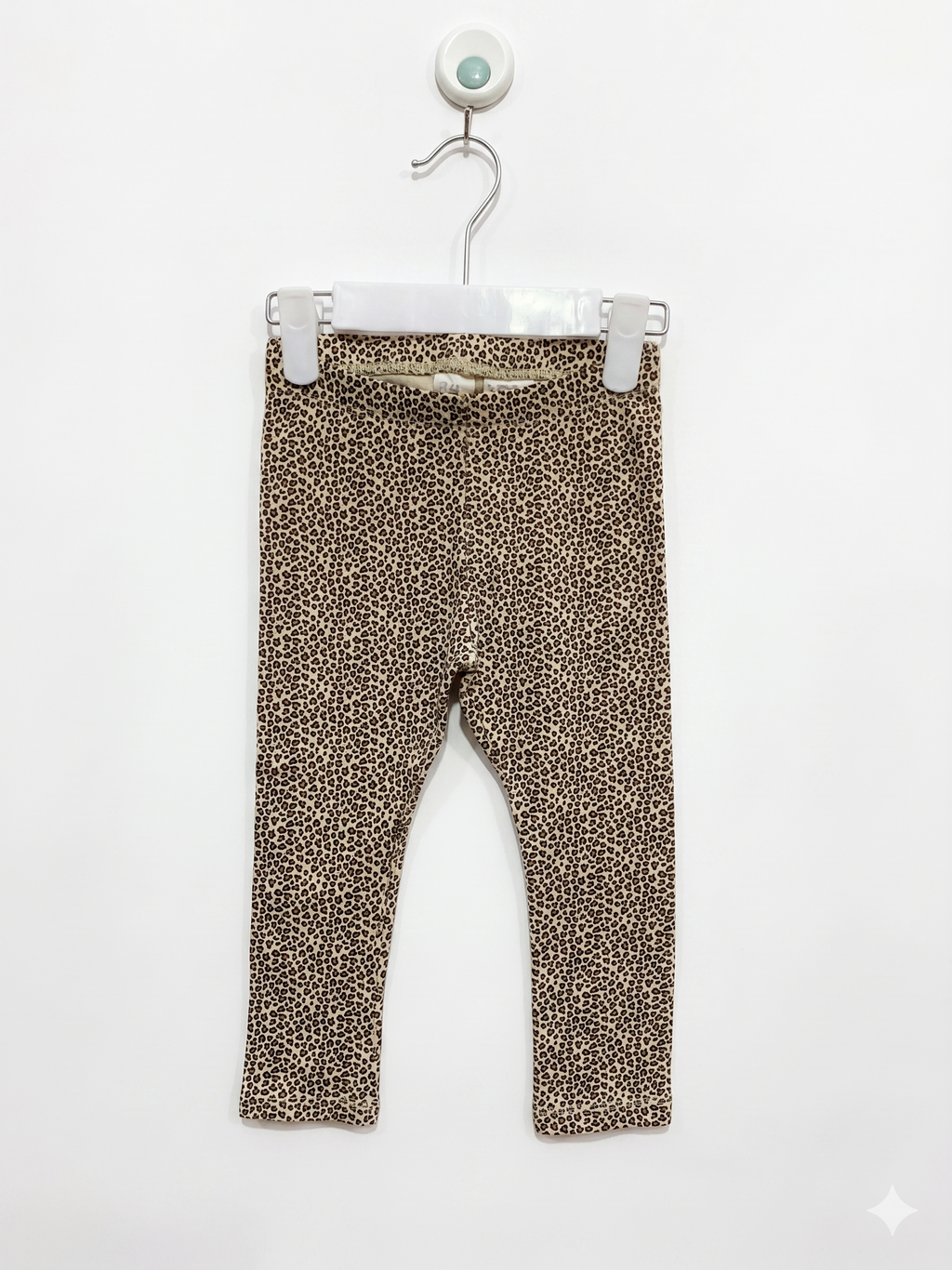 H&M Stylish Leopard Print Cotton Leggings for Toddlers (1.5-2 Years) AB1