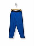 Next Boys Blue Casual Joggers with Side Stripe - Size 10 Years Estimated Age 10 Years AB2