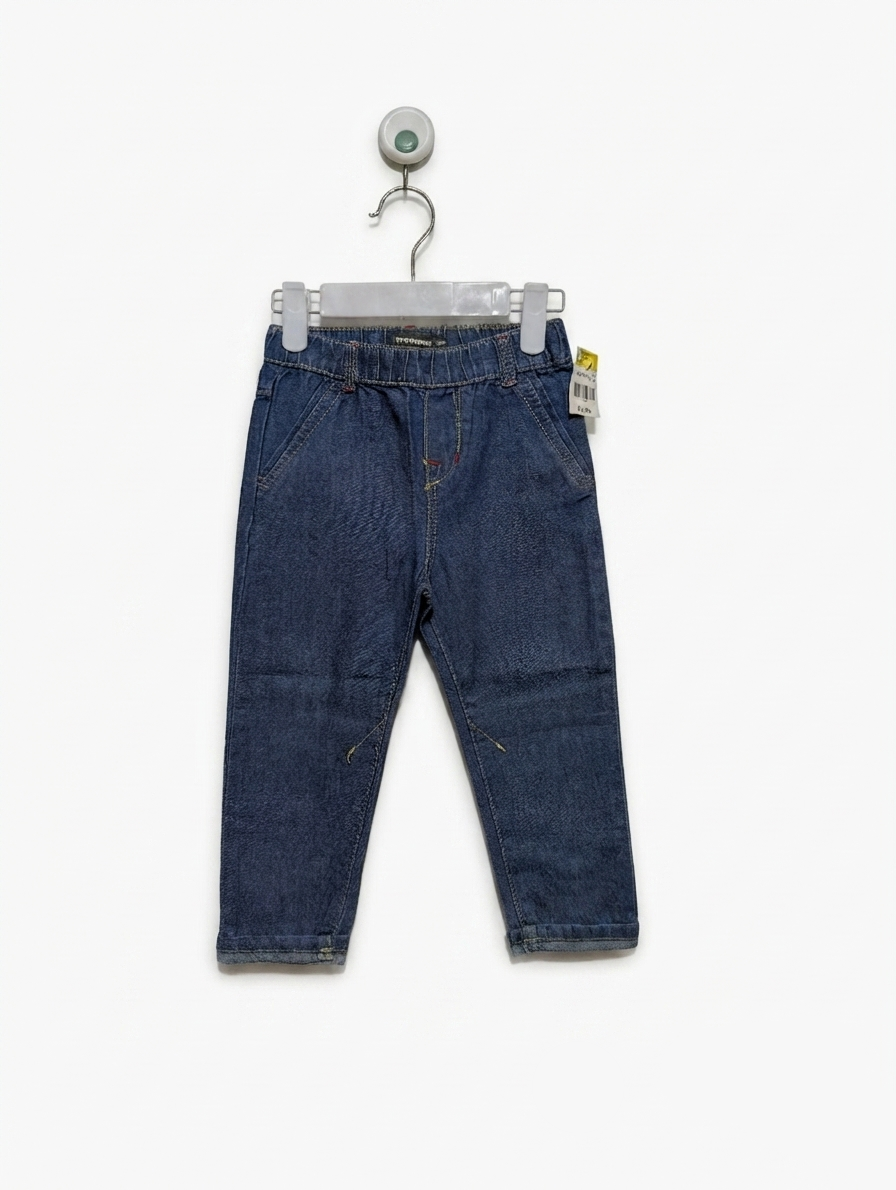 In Extenso Boys Blue Denim Casual Trousers - Size Estimated Age 2-3Y AB2