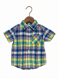 The Children's Place Boys Multi-Color Plaid Button-Down Shirt - Size 3T AB1