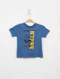 Inextenso Boys Blue "BKLYN T-Rex" Graphic Tee - Size 5 Years (Estimated Age 5 Years) AB2
