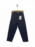 Zara Boys Navy Blue Tailored Straight-Leg Trousers - Size Estimated Age 9 Years AB1