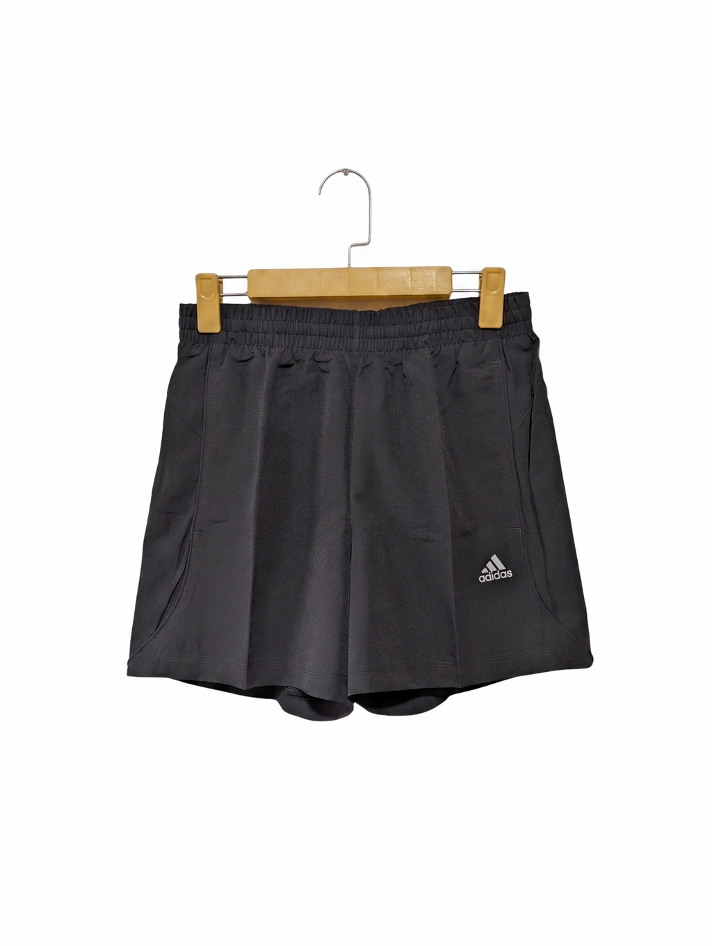 Adidas Boys Black "Climalite" Athletic Training Shorts - Size Estimated Age 13-14 Years AB1