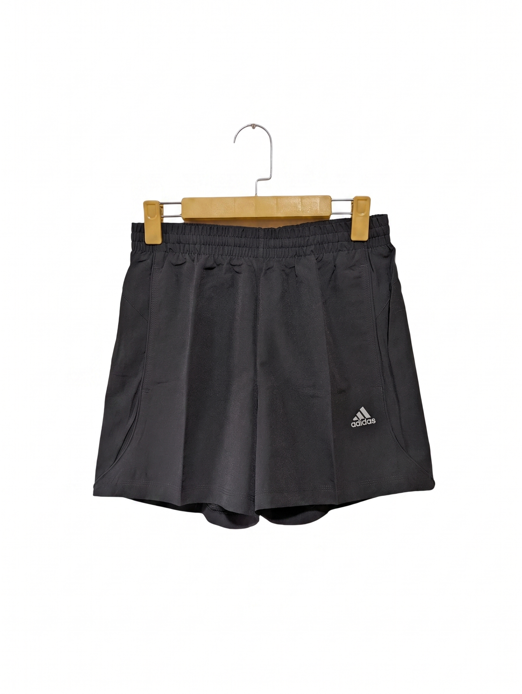 Adidas Boys Black "Climalite" Athletic Training Shorts - Size Estimated Age 13-14 Years AB1