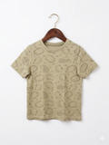 So Cute Toddler Boys Organic Cotton Hedgehog Print Tee - Size 2-3 Years AB1