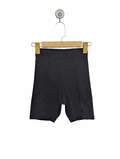 H&M Divided Girls Black Ribbed Casual Biker Shorts - Size XS Estimated Age 15 Years AB1