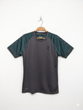 Hummel Boys Emerald Green & Dark Grey "BEECOOL" Athletic Short Sleeve Tee - Size Estimated Age 14 Years AB1