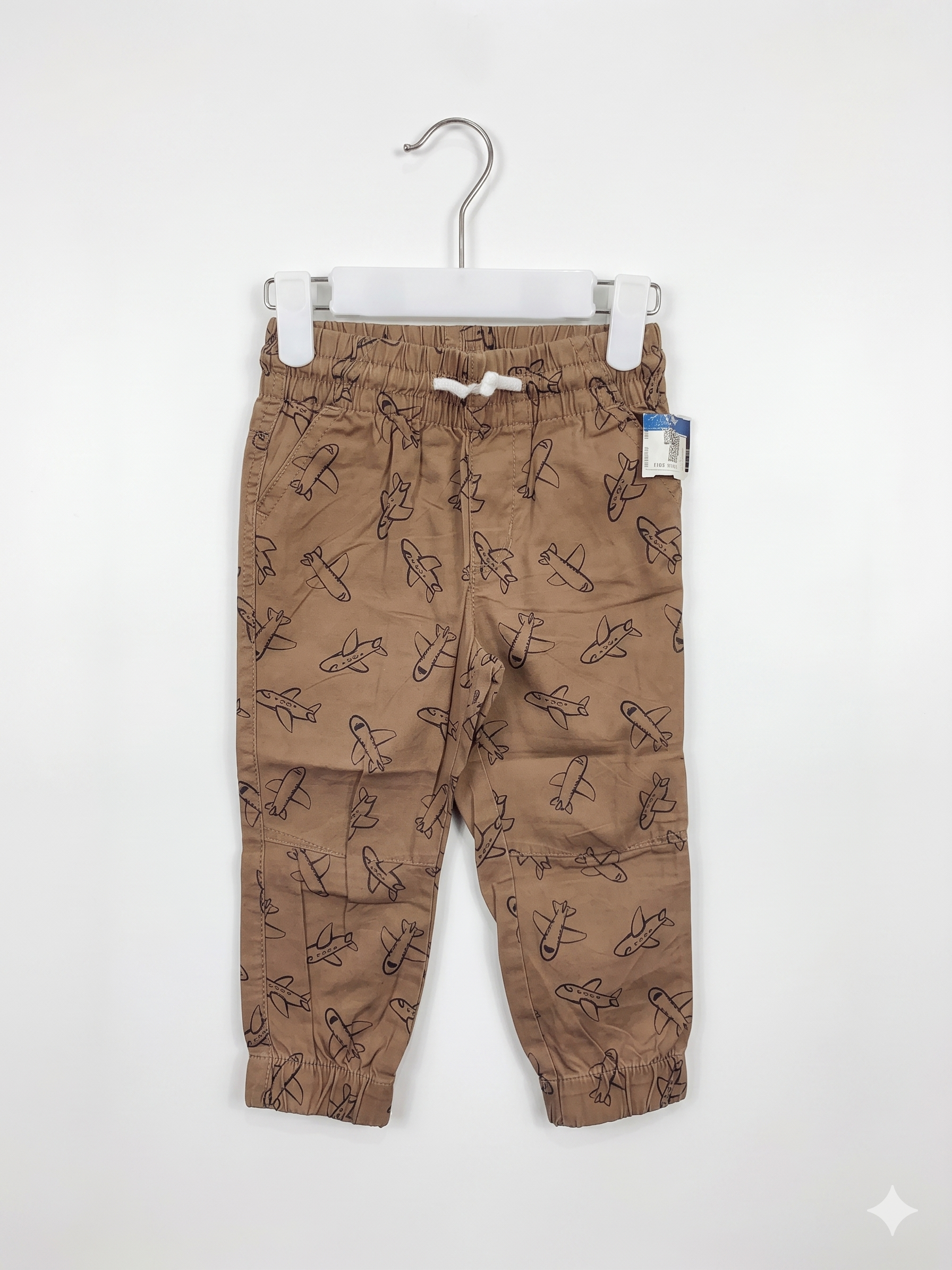 So Cute Airplane Print Toddler Jogger Pants Size: 18-24 Months (92 cm) AB1