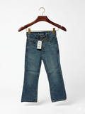 The Children's Place Girls' Medium Wash Bootcut Denim Jeans - Size 5 Slim AB1