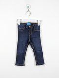 Old Navy Baby Boy Skinny Ajusté Dark Wash Denim Jeans Size: 18–24 Months AB1