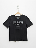 All Blacks Boys Black "Legends" Graphic Tee - Size 10 Estimated Age 9-10 Years AB2