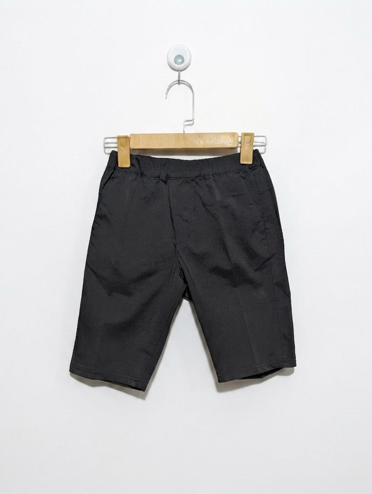 Uniqlo Boys Charcoal Grey Active Shorts - Size M (Estimated Age 9 to 10 Years) AB2