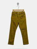 Unbranded Boys Mustard Yellow Casual Pants - Size 130 CM (Estimated Age 7-8 Years) AB2