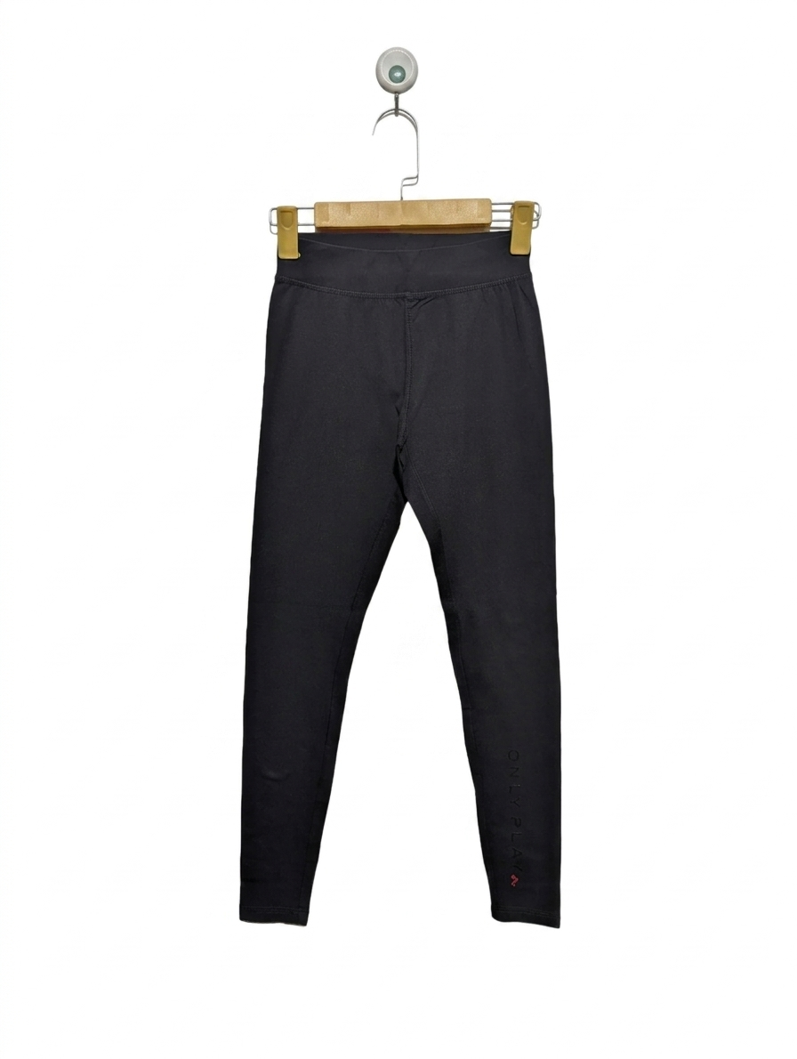 ONLY PLAY Girls Black Performance Leggings - Size XS Estimated Age 15 Years AB1