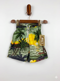 Ali'i Hawaii Boys Tropical Sunset Swim Shorts - Size S (3 to 4 Years) AB1