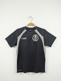 Capelli Sport Boys Black "VfR Aalen Fussballcamp" Performance Tee - Size Estimated Age 8 Years AB2