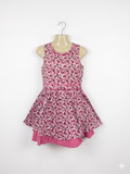 Sergent Major Girls Floral Print Sleeveless Summer Dress - Size 12 ANS (148cm) AB1