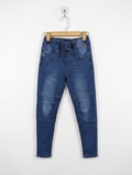 Yigga Boys Comfortable Blue Denim Jogger Jeans - Size 152 (Estimated Age 11-12 Years) AB2