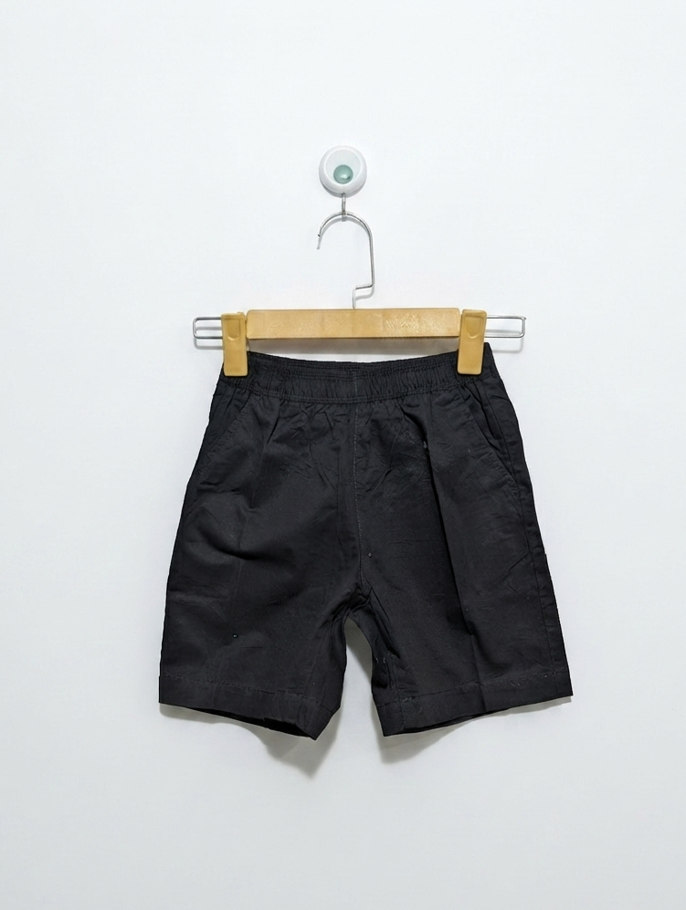 GU Boys Charcoal Grey "Everyday Comfort" Shorts - Size Estimated Age 6-7 Years AB2