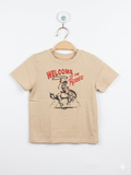 Garanimals Toddler Boys Tan "Welcome to the Rodeo" Cowboy Graphic T-Shirt - Size 2T AB1