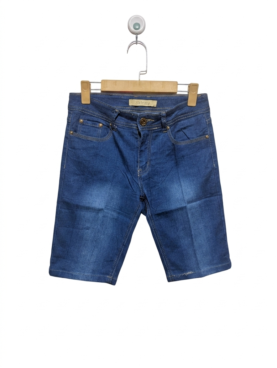 Miss Tinisi Girls/Teen Blue Denim Shorts - Size 38 Estimated Age 14-15 Years AB1