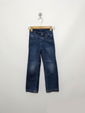 Sigikid Girls Dark Blue Classic Denim Jeans - Size 116 Estimated Age 5-6 Years AB2
