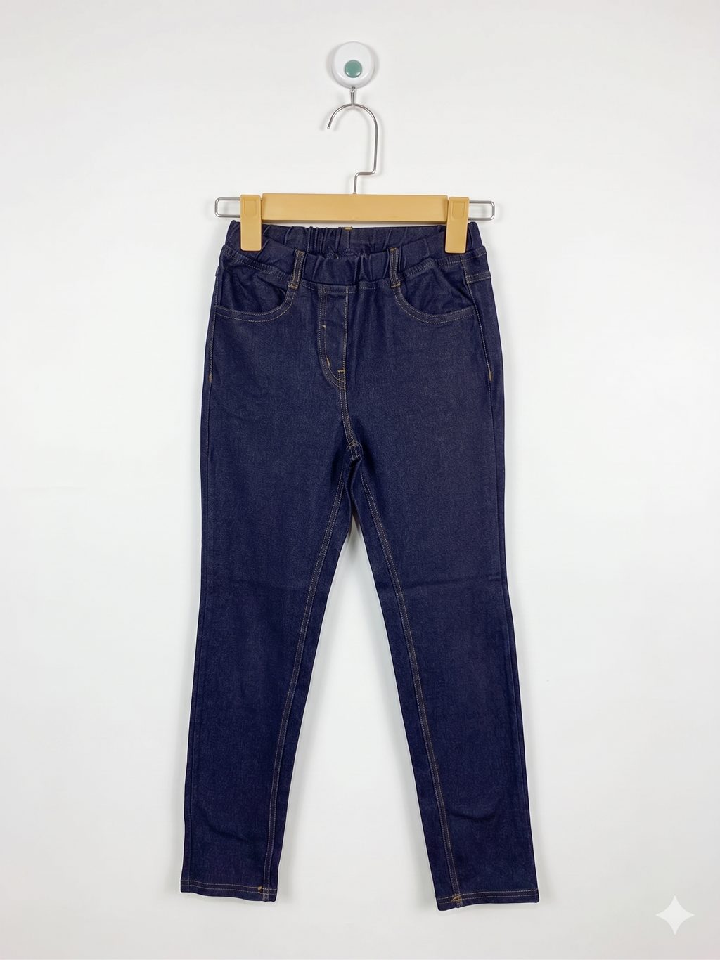 ToTo Heros Kids Deep Indigo Slim-Fit Stretch Denim Jeggings - Size Estimated Age 10 Years AB1