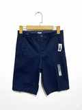 Old Navy Boys Navy Blue Uniform Chino Shorts - Size Estimated Age 12 AB1