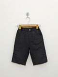 Grid Pattern Boys Casual Shorts - Size 140 (Estimated Age 9-10 Years) AB2