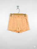 Coccodrillo Girls Pastel Orange "Summer Adventure" Knit Shorts - Size 128 CM Estimated Age 7-8 Years AB1
