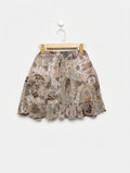 NAF NAF Girls Multi-Color Boho Paisley Tiered Skirt - Size M Estimated Age 10-12 Years AB2