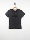 Melting Stockholm Girls Black "Think It Get It" Graphic Tee - Size XS Estimated Age 15 Years AB1