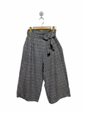 Miss Valley Girls Plaid Wide-Leg Culotte Trousers - Size Estimated Age 8 Years AB2