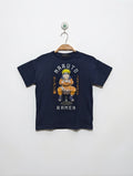 Naruto Boys Navy Blue "Naruto Ichiraku Ramen" Graphic Tee - Size Estimated Age 8 Years AB2