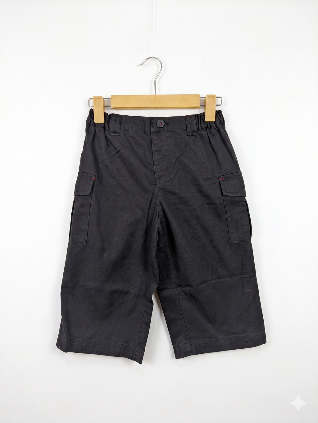 Comme Ça Ism Boys Dark Charcoal Grey Cargo Shorts - Size 150 cm (Estimated Age 13 Years) AB1
