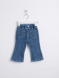 Merry Go Round Girls Medium Wash Denim Pull-On Trousers - Size Estimated Age 2-3 Years AB2