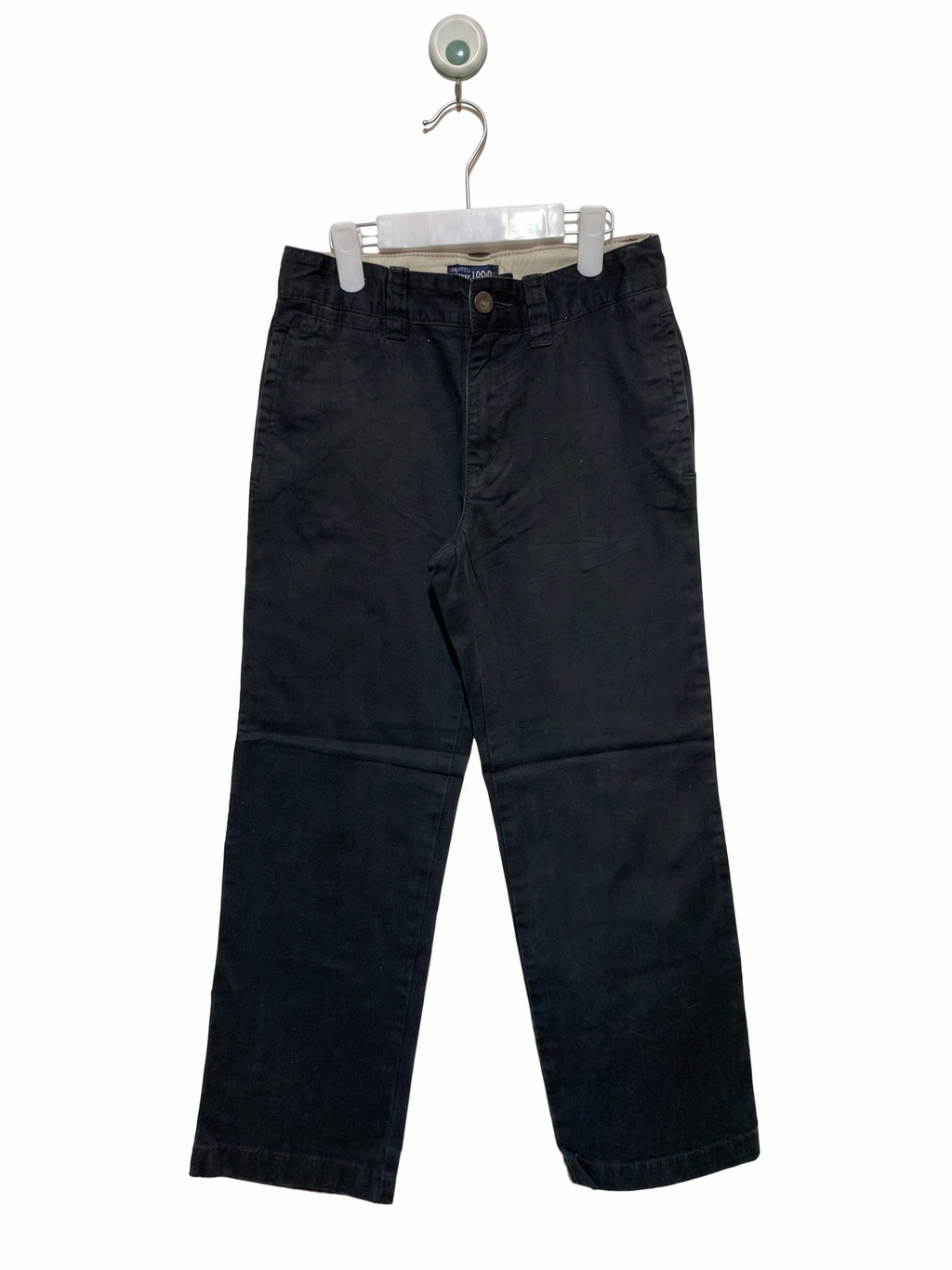 The Children's Place Boys Classic Black Chino Pants - Size 8 (Estimated Age 8 Years) AB1