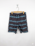 H&M Boys Charcoal Grey and Teal Tie-Dye Canvas Shorts - Size EUR 170 Estimated Age 14+ Years AB1