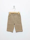 Boys Tan Casual Pull-On Shorts - Size 140 (Estimated Age 9-10 Years) AB2