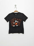 Disney Mickey Mouse Boys Charcoal Black "Mickey Mouse" Graphic Short Sleeve Tee - Size Estimated Age 7-8 Years AB2