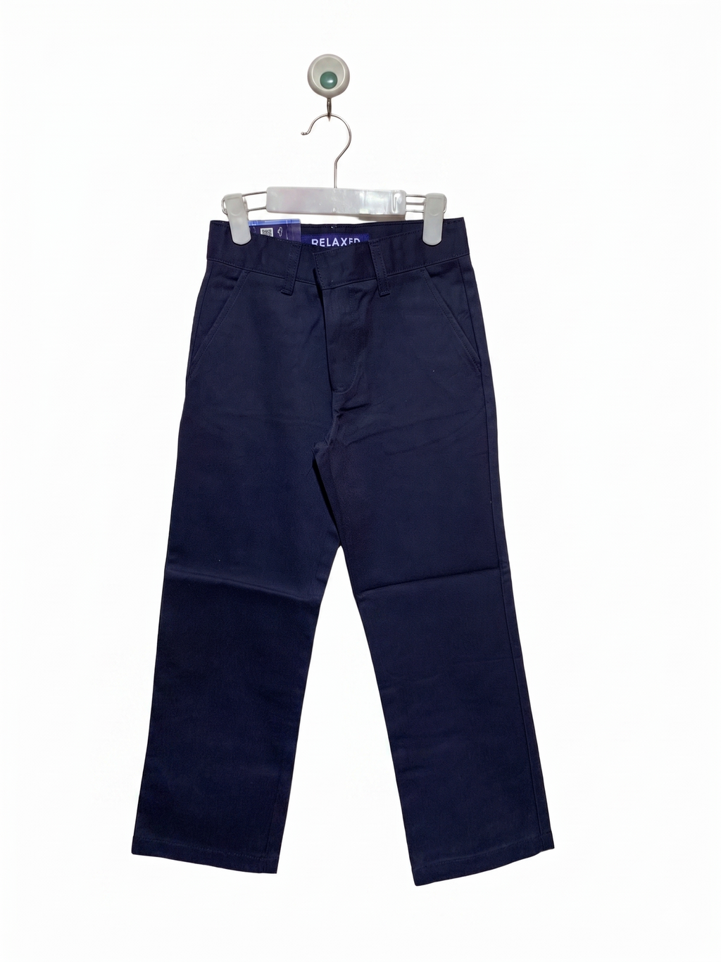 French Toast Boys Navy Blue Relaxed Fit School Uniform Pants - Size 7 AB1
