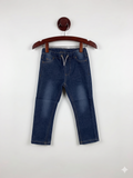 Kiki & Koko Baby Boy Medium Wash Denim Jogger Jeans - Size 2-3 Years AB1