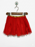 Miss Mona Mouse Girls' Red Tulle Ruffle Tutu Skirt - Size 4-5 Years AB1
